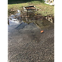 Day after the king tide Virginia Beach image